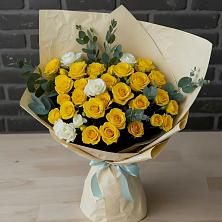 Букет цветов из:  Розы в Гурьевске Калининградской области