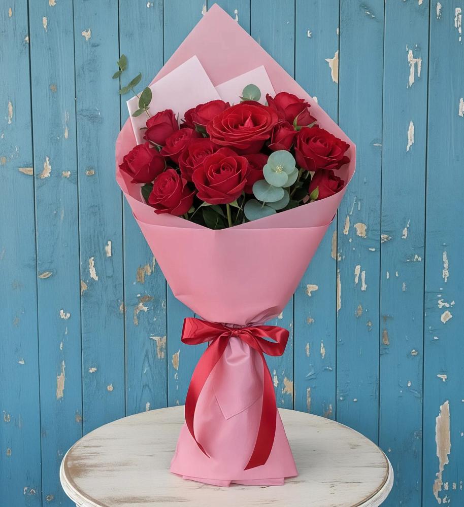 Букет цветов из: Розы в Гурьевске Калининградской области