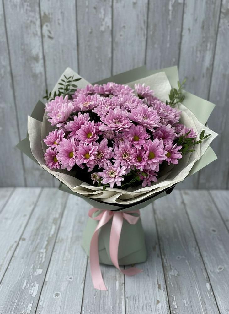 Букет цветов из: Хризантемы в Гурьевске Калининградской области