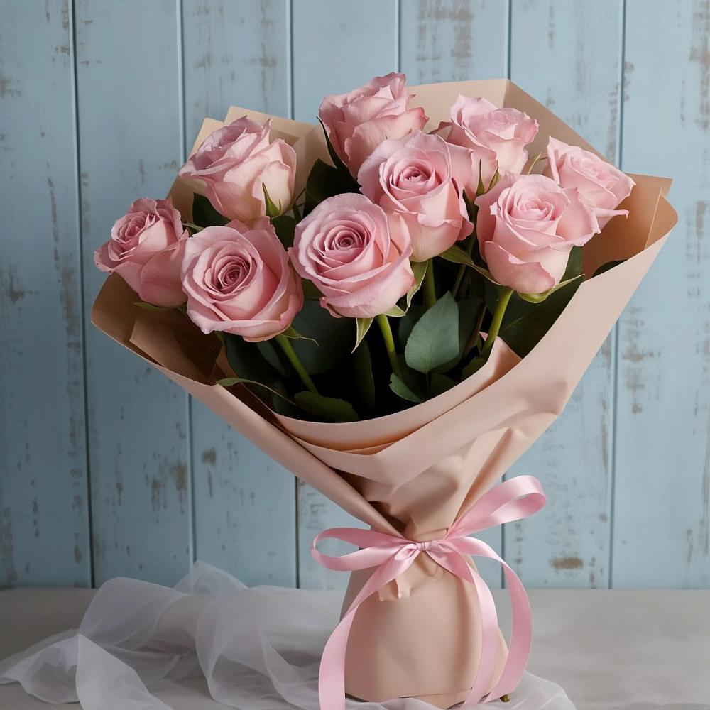 Букет цветов из: Розы в Гурьевске Калининградской области