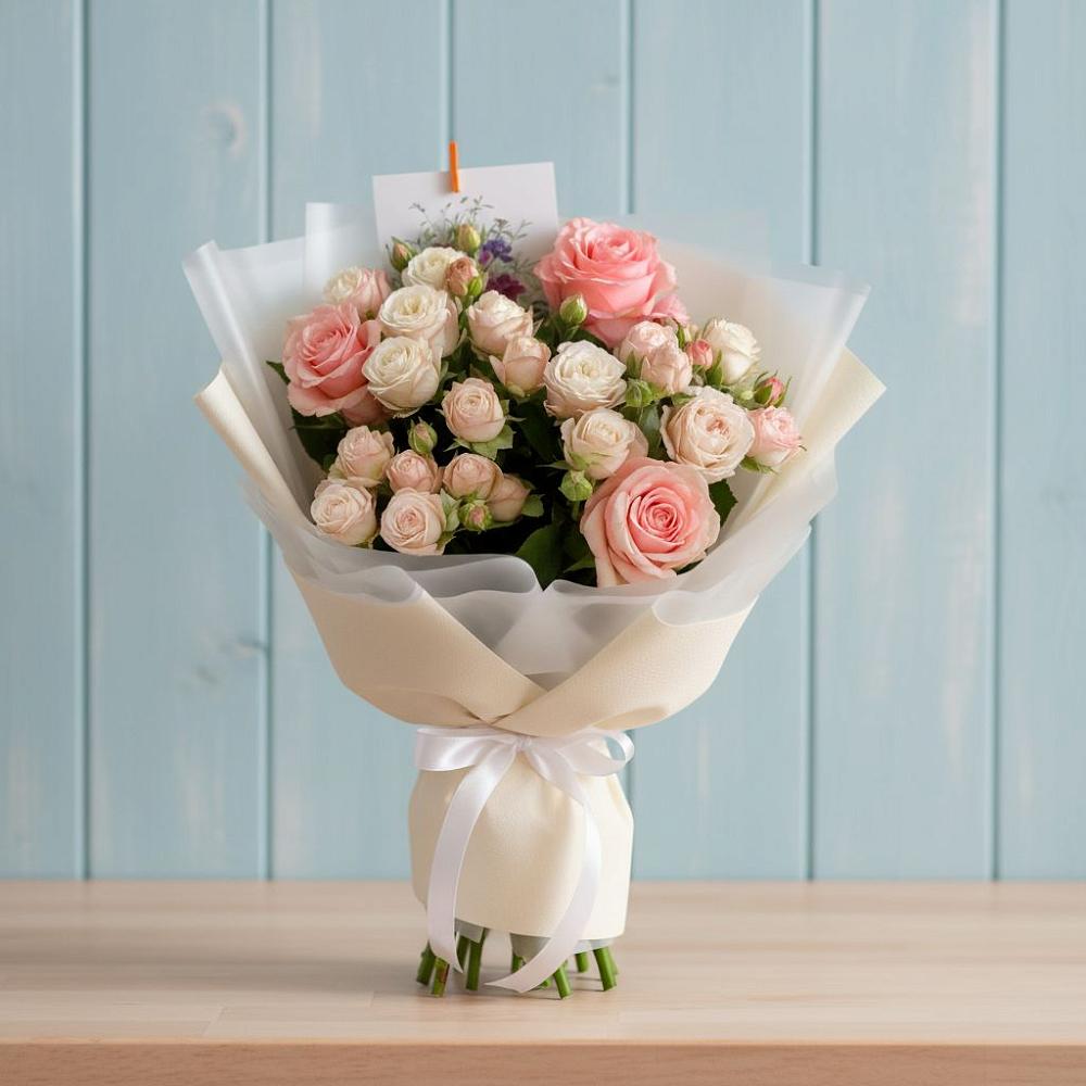 Букет цветов из: Розы в Гурьевске Калининградской области