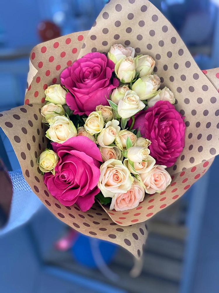 Букет цветов из: Розы в Гурьевске Калининградской области