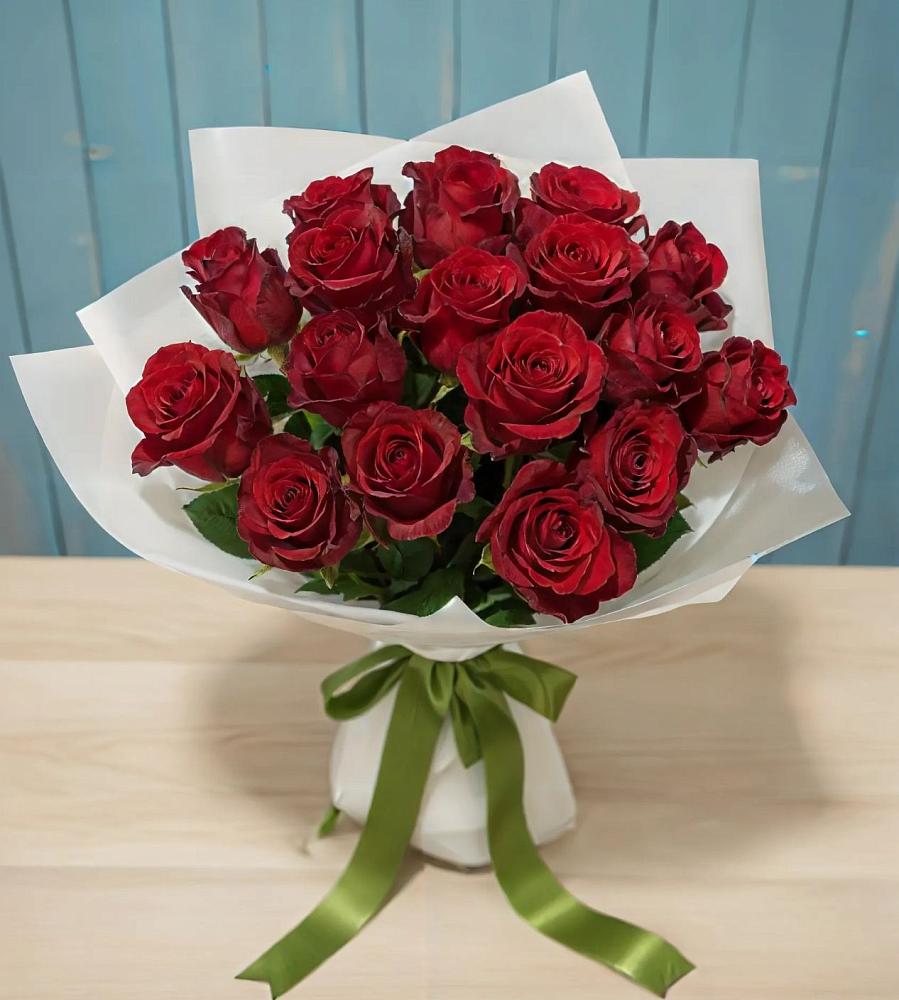 Букет Красные розы в Гурьевске Калининградской области