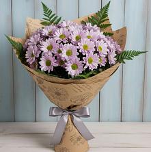 Букет цветов из:  Хризантемы в Гурьевске Калининградской области