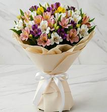 Букет цветов из:  Альстромерии #REPLACE_PRED# Гурьевске Калининградской области