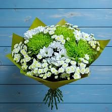 Букет цветов из:  Хризантемы в Гурьевске Калининградской области