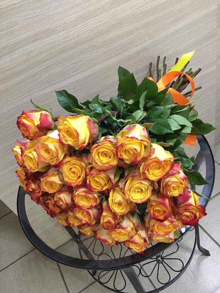 Букет Желтые розы в Гурьевске Калининградской области