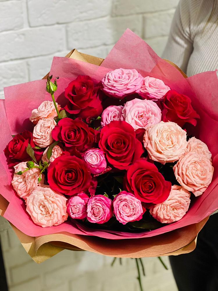 Букет цветов из: Розы в Гурьевске Калининградской области