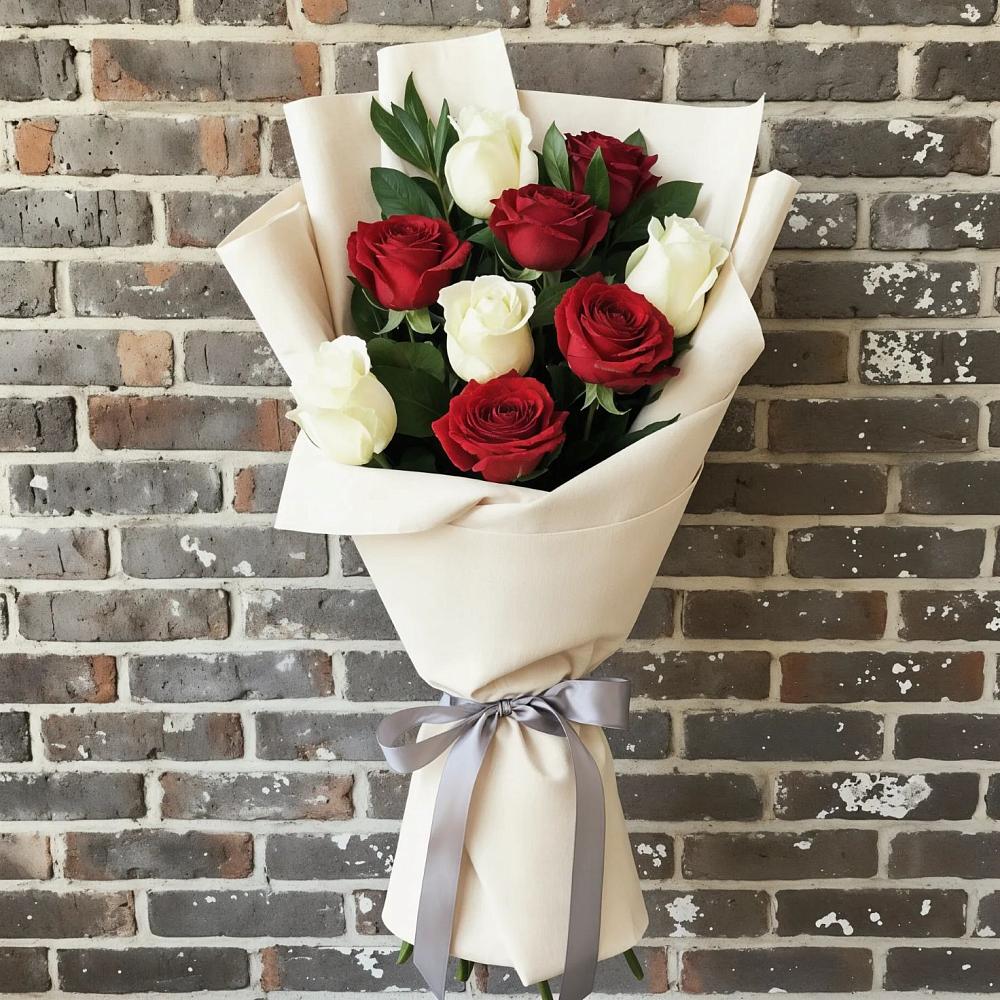 Букет цветов из: Розы в Гурьевске Калининградской области