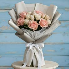 Букет цветов из:  Розы в Гурьевске Калининградской области