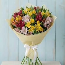 Букет цветов из:  Альстромерии в Гурьевске Калининградской области