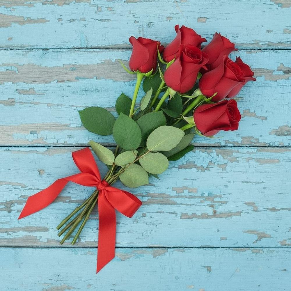 Букет Красные розы в Гурьевске Калининградской области