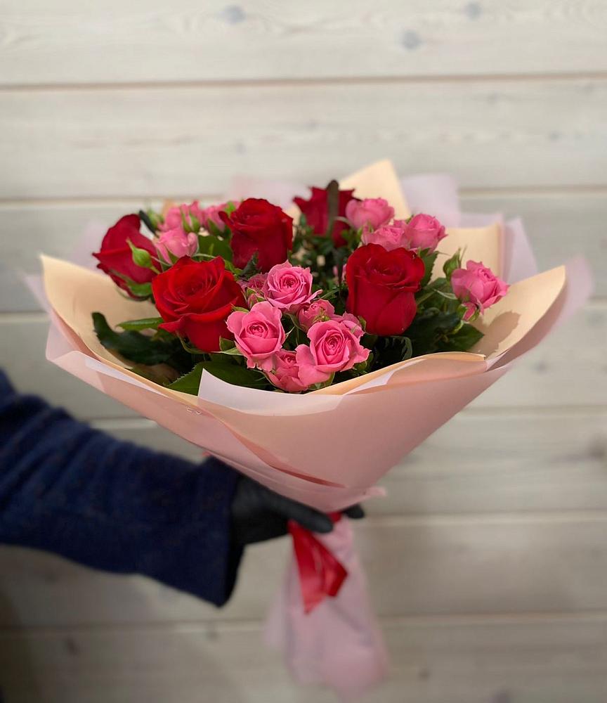 Букет цветов из: Розы в Гурьевске Калининградской области