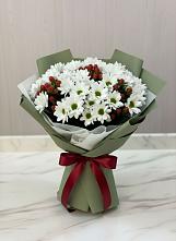 Букет цветов из:  Хризантемы в Гурьевске Калининградской области