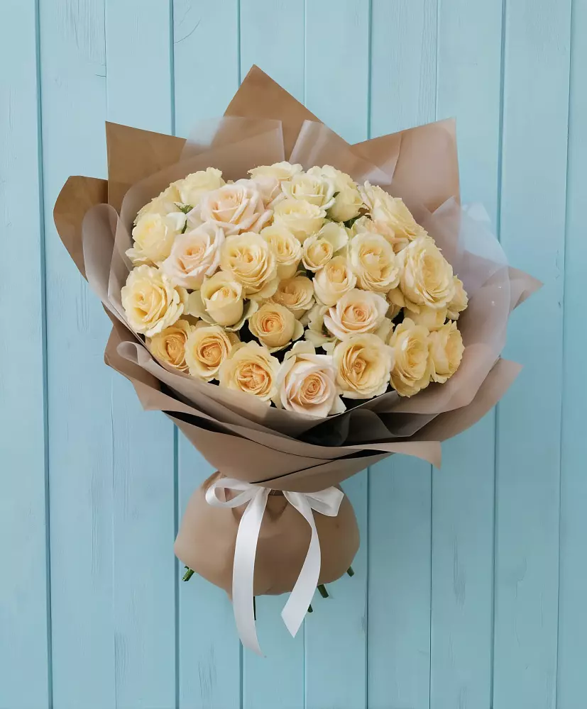 Букет Кремовое облако в Гурьевске Калининградской области