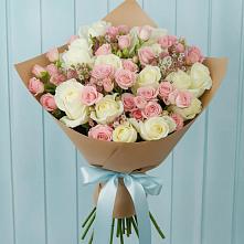 Букет цветов из:  Розы #REPLACE_PRED# Гурьевске Калининградской области