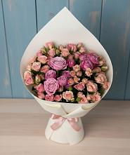 Букет цветов из:  Розы #REPLACE_PRED# Гурьевске Калининградской области